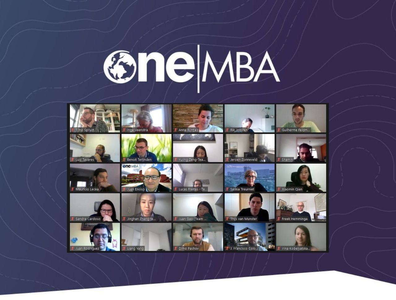 OneMBA: Clase 2021 vive residencia global virtual con enfoque en Norteamérica