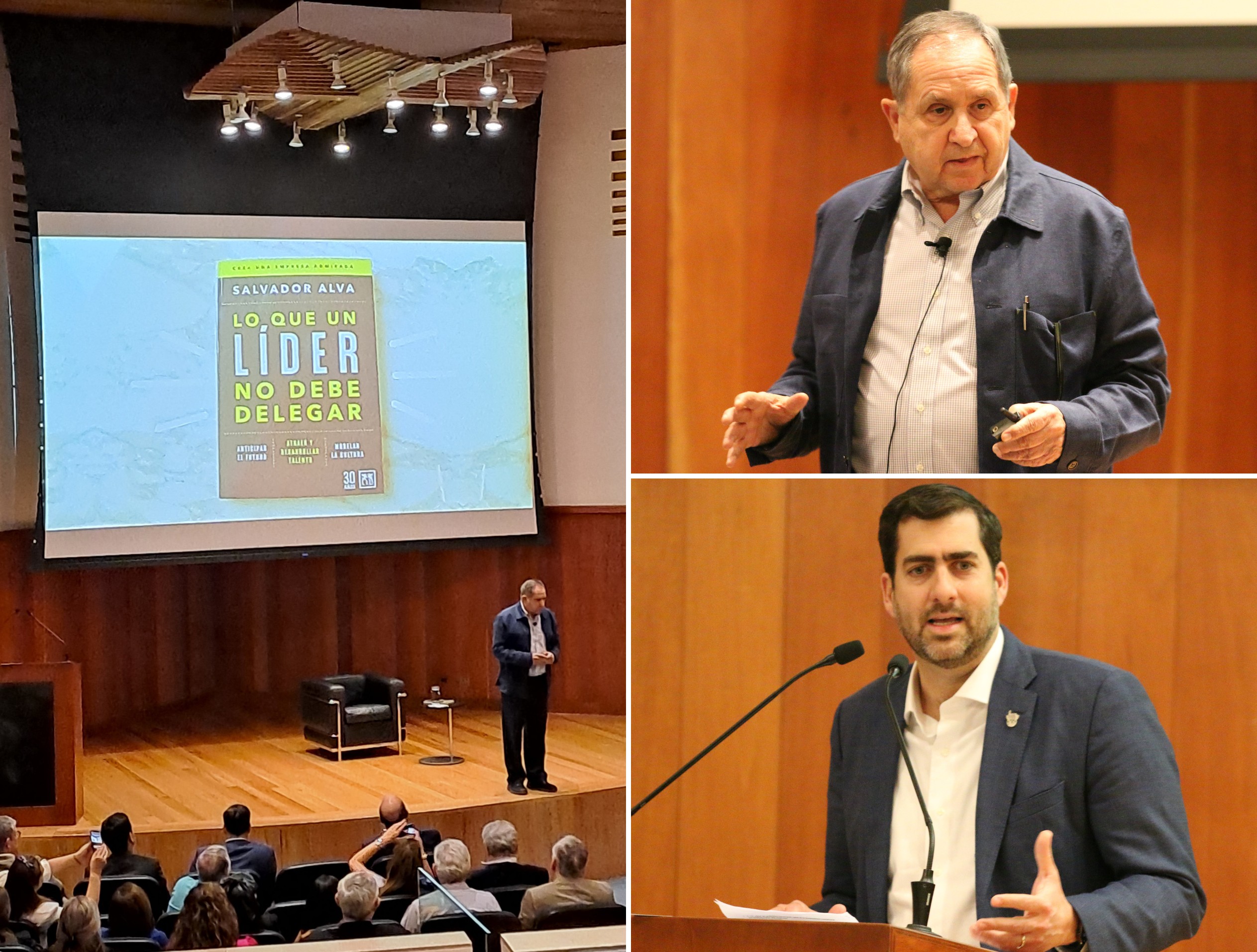 Salvador Alva presenta su nuevo libro, Lo que un líder no debe delegar, en EGADE