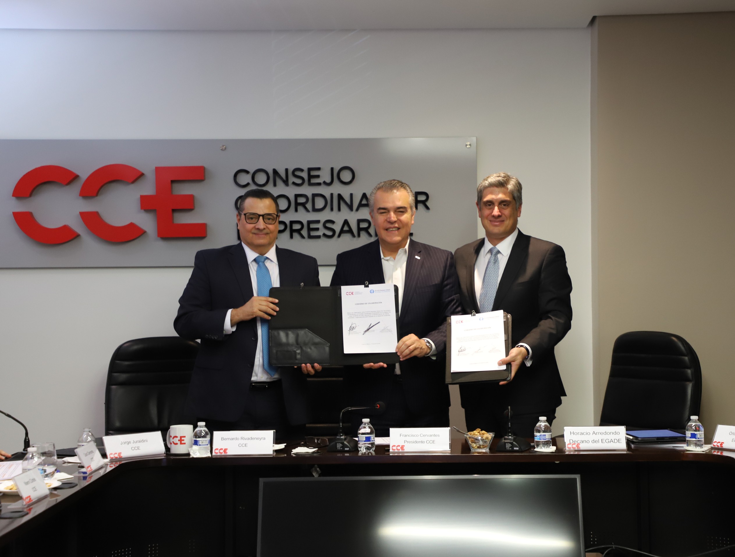 EGADE y el CCE acuerdan colaboración para fortalecer prácticas sostenibles en el sector empresarial mexicano