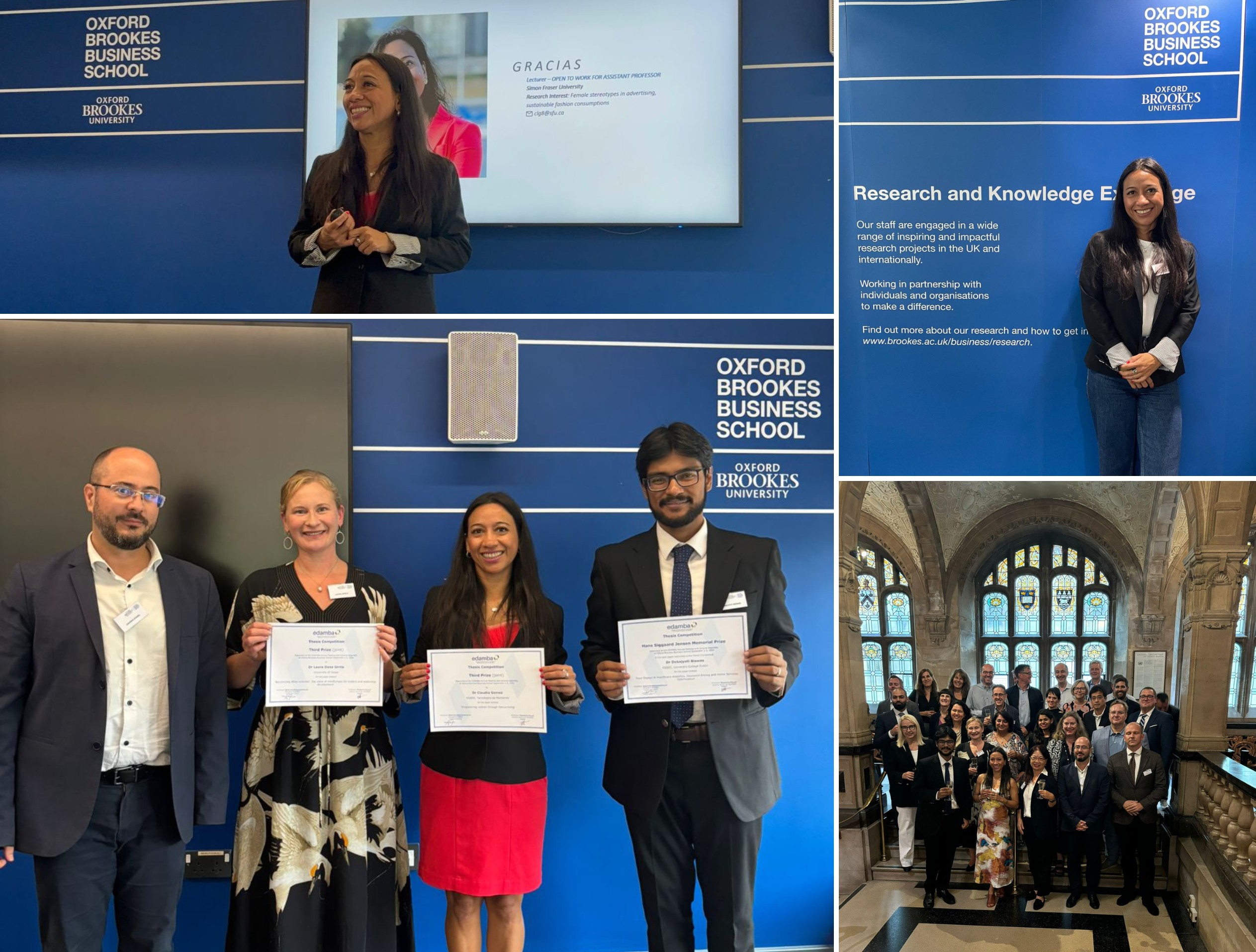 EGADE Alumna Recognized in the EDAMBA Doctoral Thesis Competition 2024