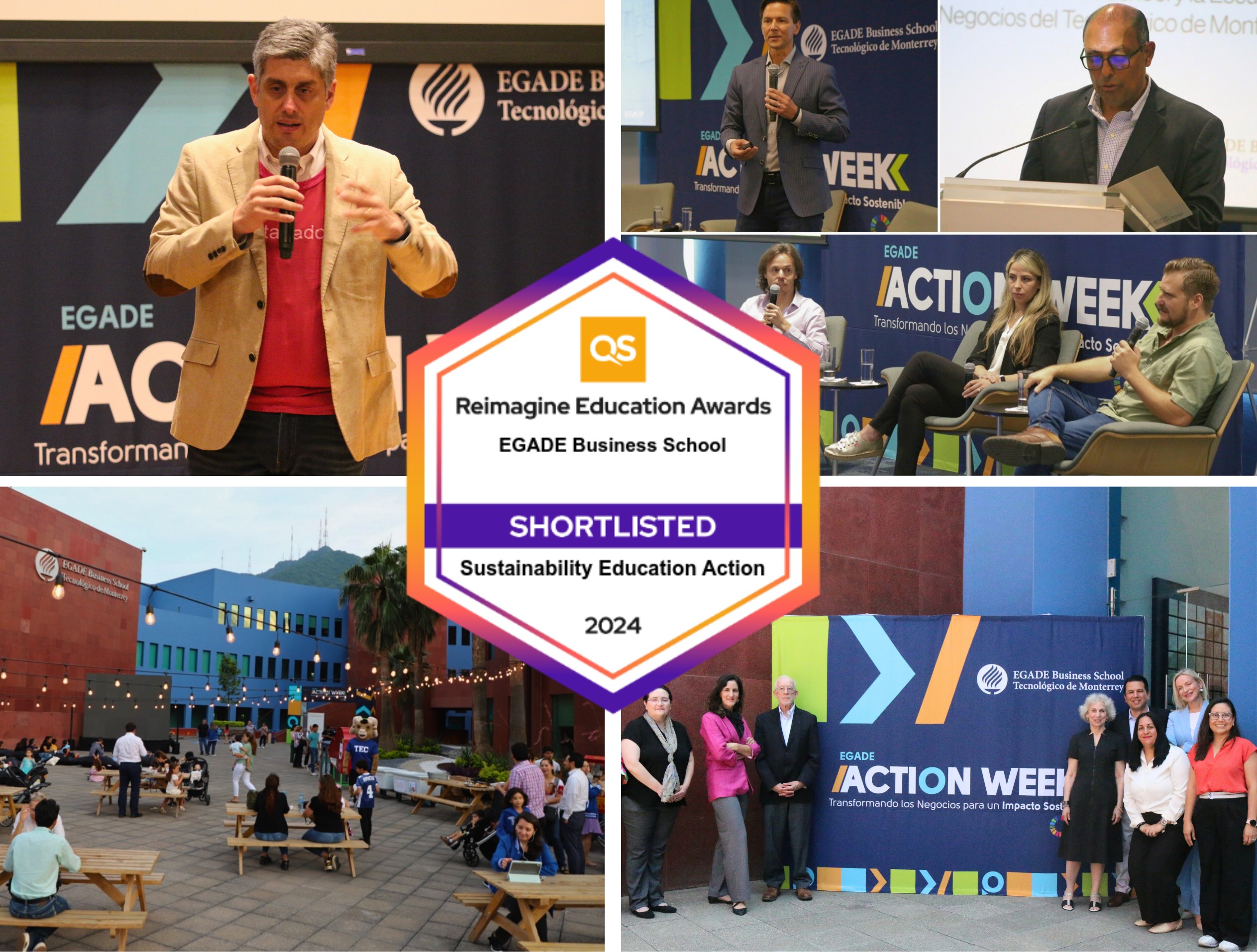 EGADE Action Week Shortlisted for QS Reimagine Education Awards 2024