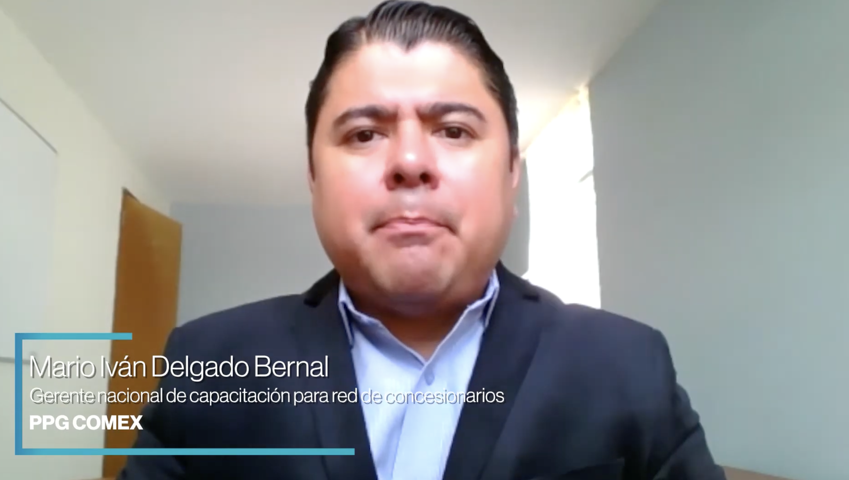Mario Iván Delgado Bernal - Gerente nacional de capacitación para red de concesionarios. 
