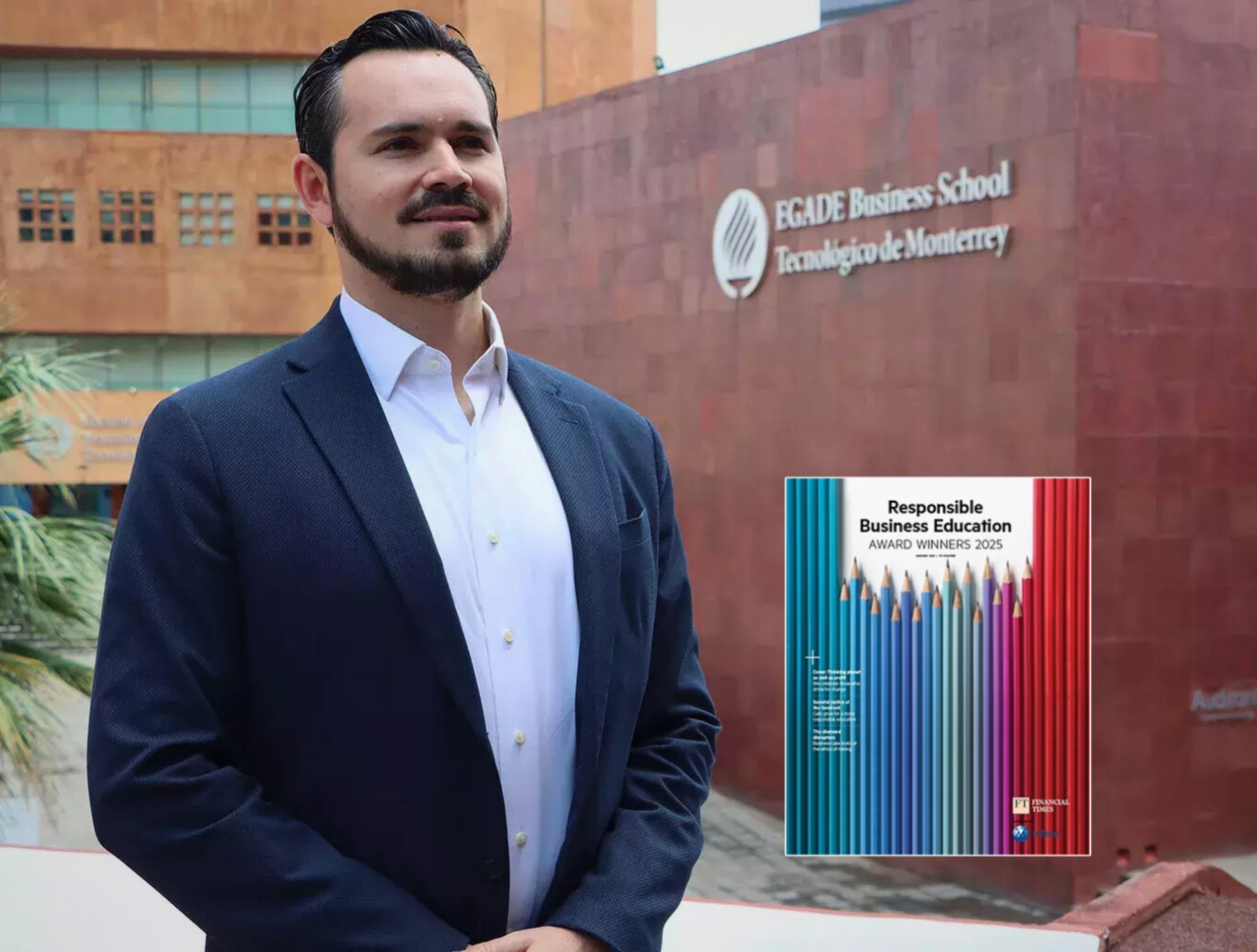 Eduardo Aguiñaga Receives Distinction in the Financial Times Responsible Business Education Awards 2025