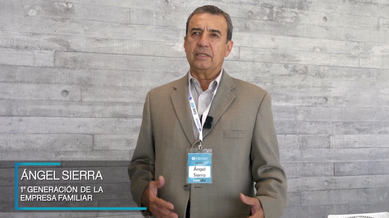 Angel Sierra: 1° generación de la empresa familiar